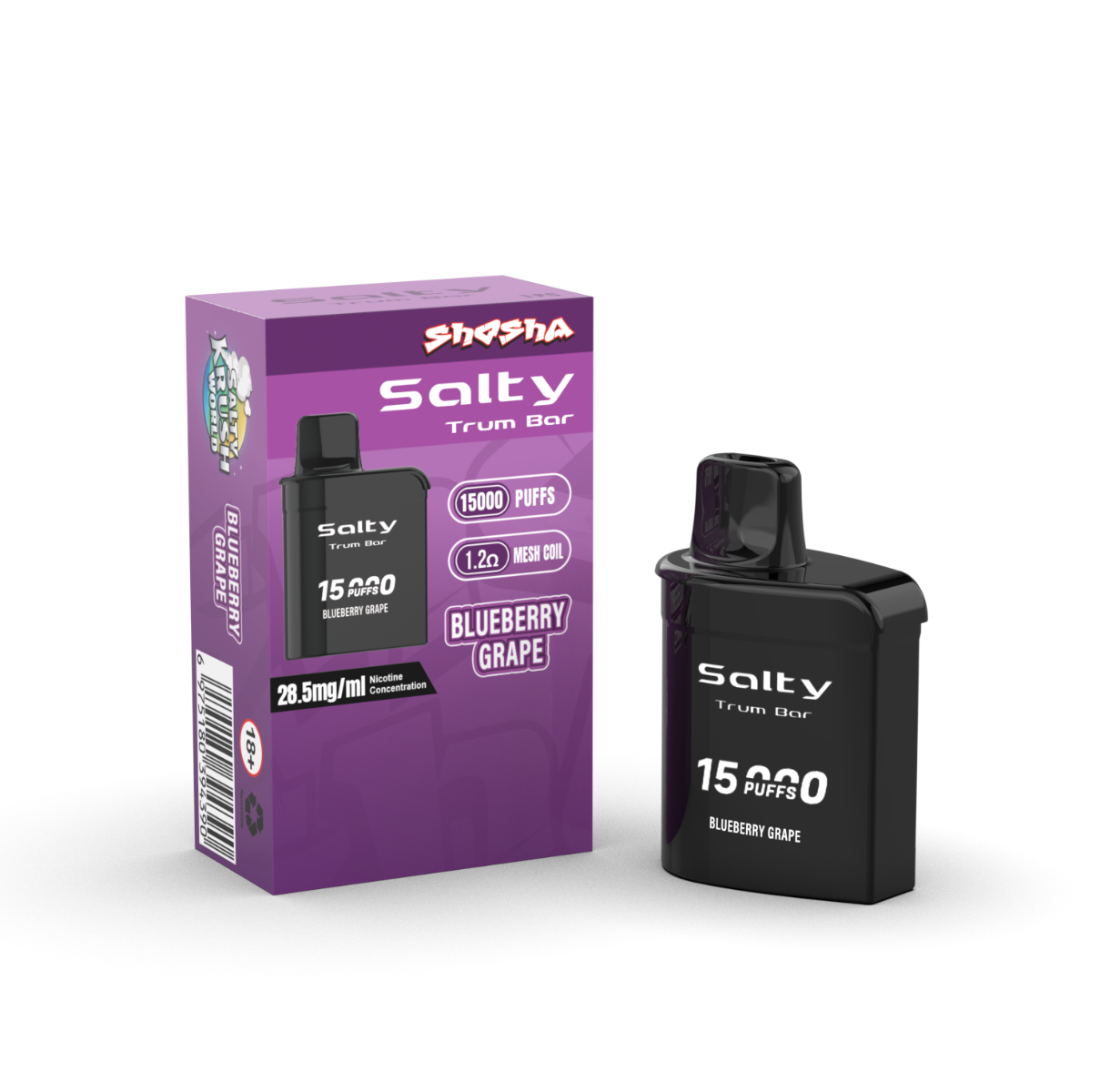Blueberry Grape -Salty TRUM Bar Replacement Pod 28.5mg/mL