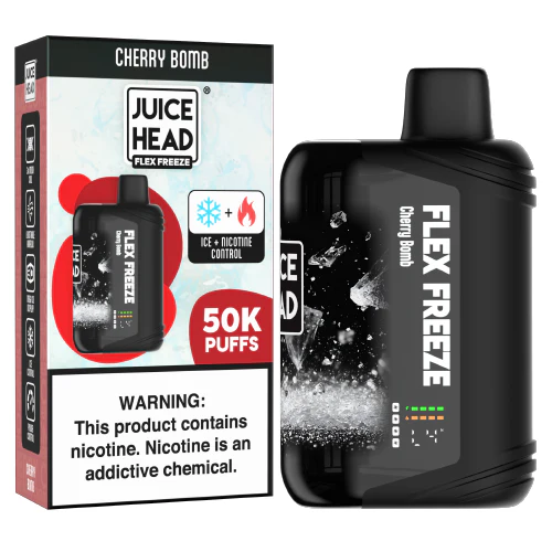 Strawberry Banana Disposable Vape (50000 Puffs) by Juice Head Flex Freeze