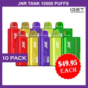 JNR TANK – 10000 PUFFS – 10 PACK