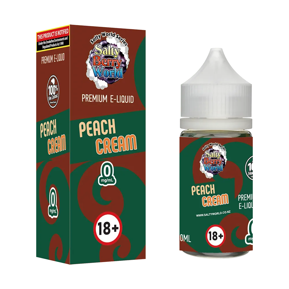 Peach Cream E-liquid - Image 2