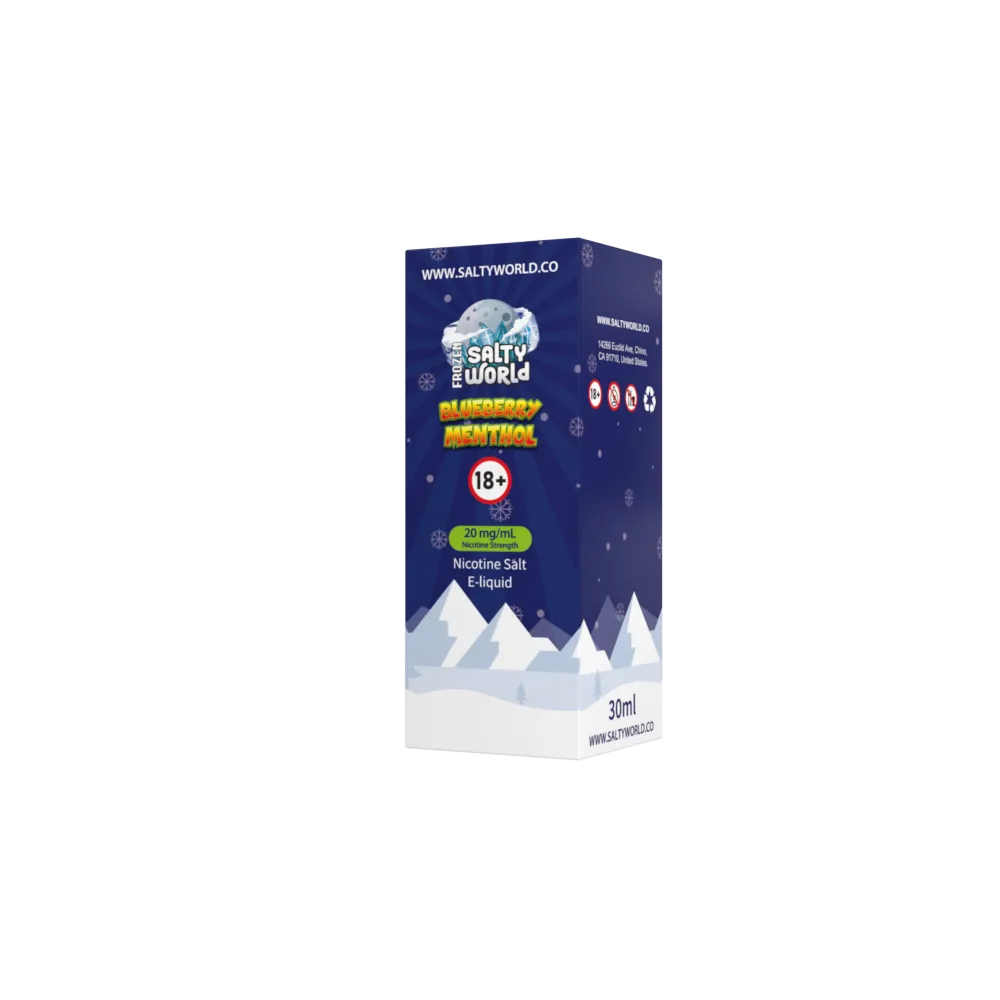 Blueberry Menthol - Nicotine Salt E-liquid