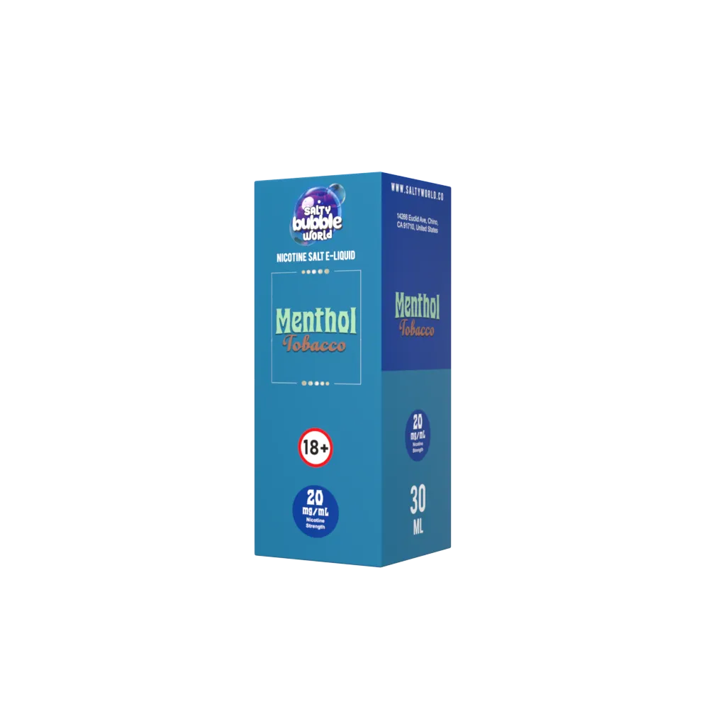 Menthol Tobacco - Nicotine Salt E-liquid