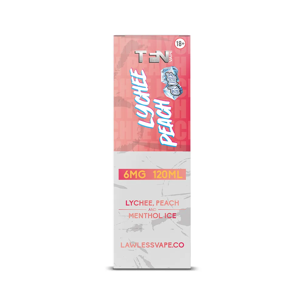 TFN Lychee Peach E-Liquid - Image 4