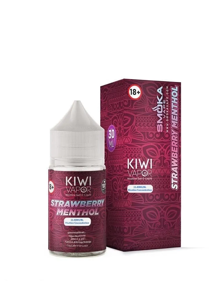 Strawberry Menthol - Nicotine Salt E-liquid